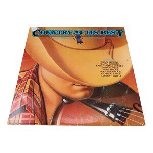 Country At Its Best 16 Award-Winning Country Hits LP 1984 K-tel WU 3550 VG